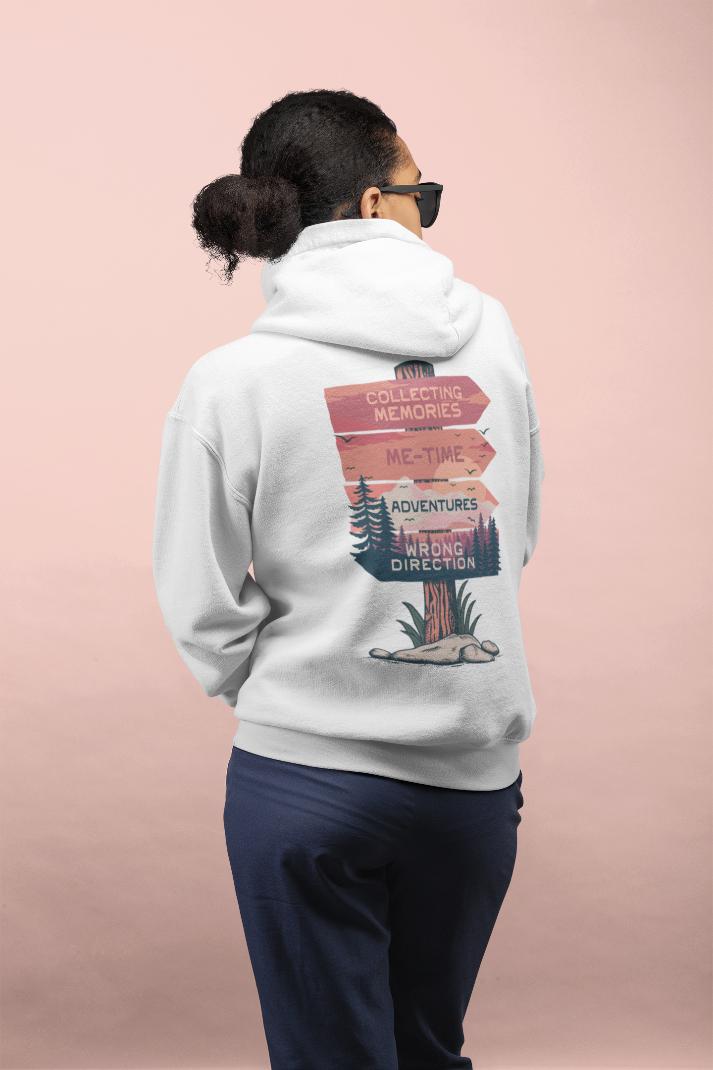 Welche Richtung? - Unisex Premium Organic Hoodie
