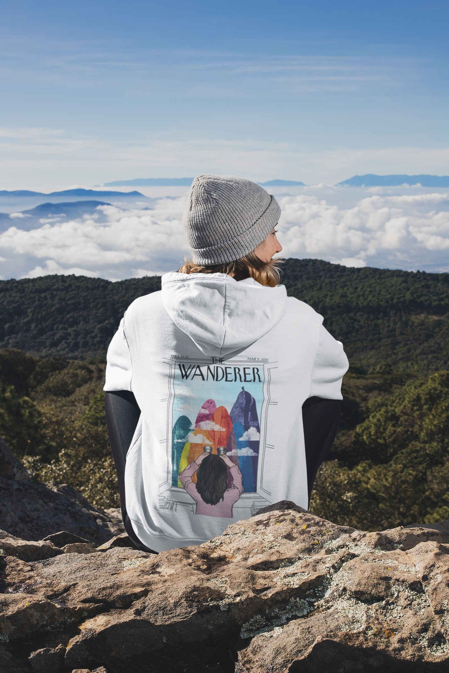 The Wanderer - Unisex Premium Organic Hoodie