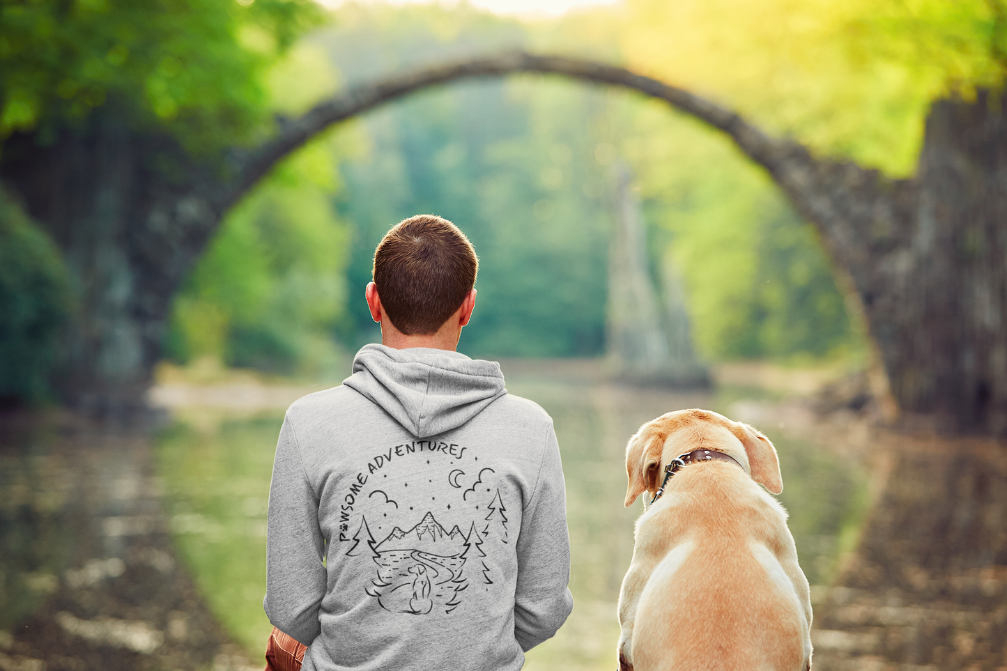 🐾 Pawsome adventures - Unisex Classic Hoodie