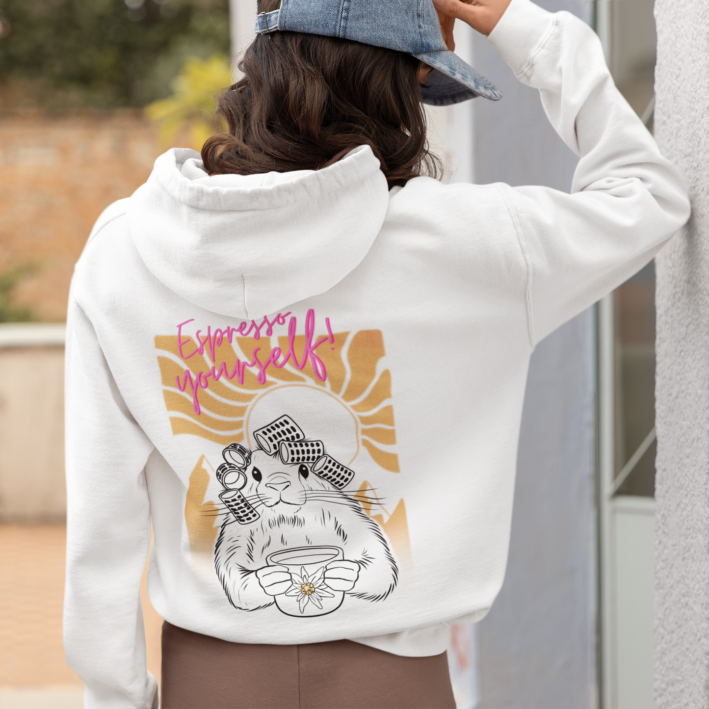 Espresso yourself - Premium Oversized Hoodie