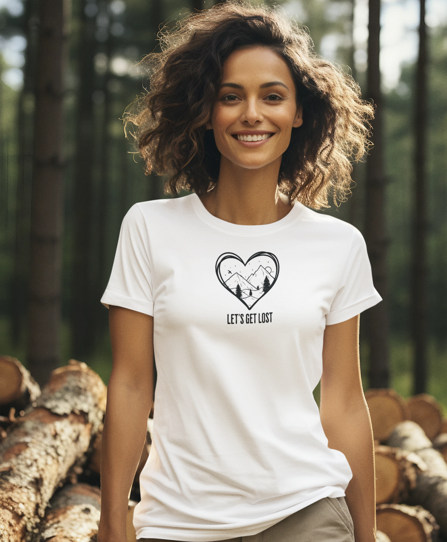 Let's get lost - Frauen Premium Organic Shirt
