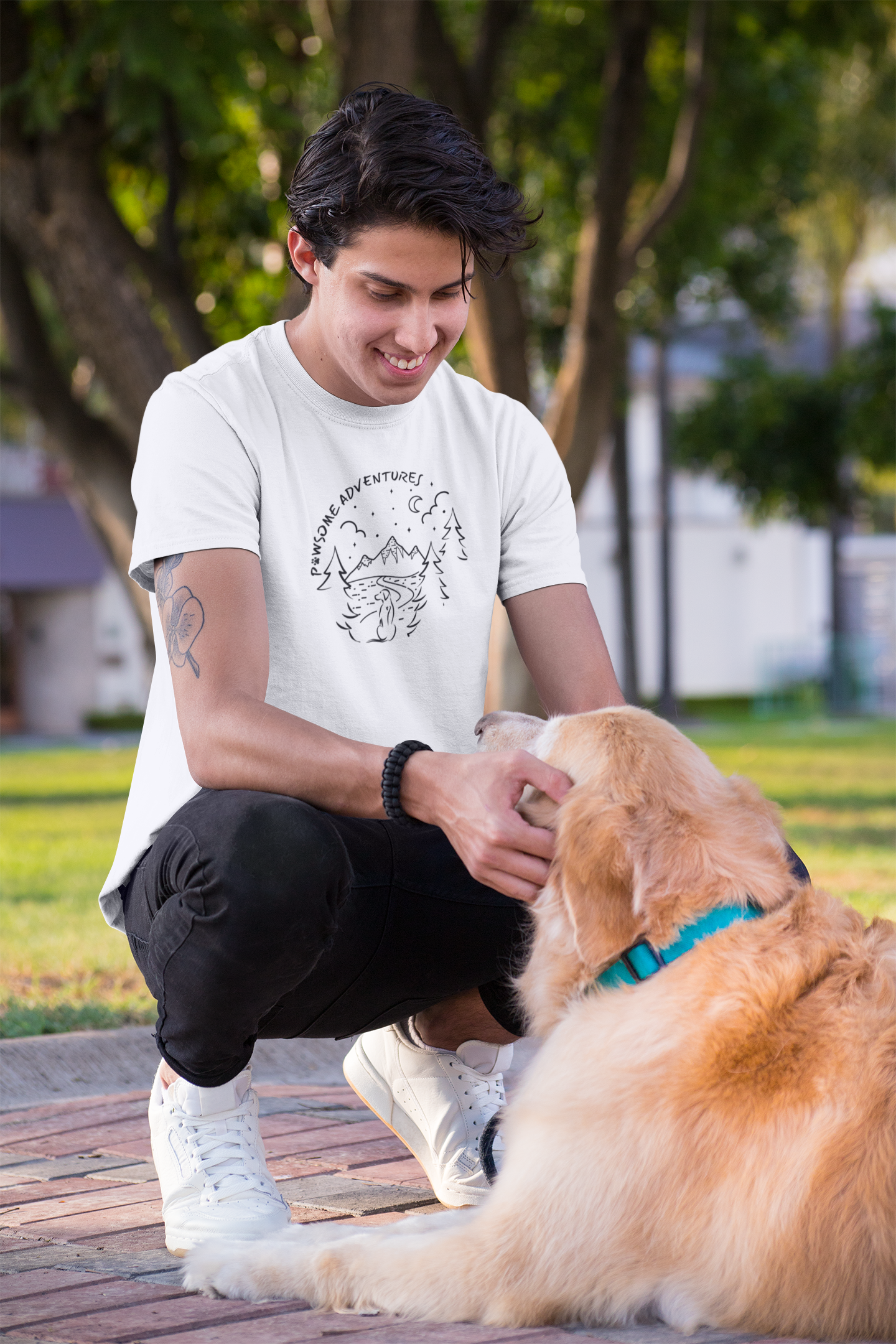 🐾 Pawsome - Unisex Premium Organic Shirt