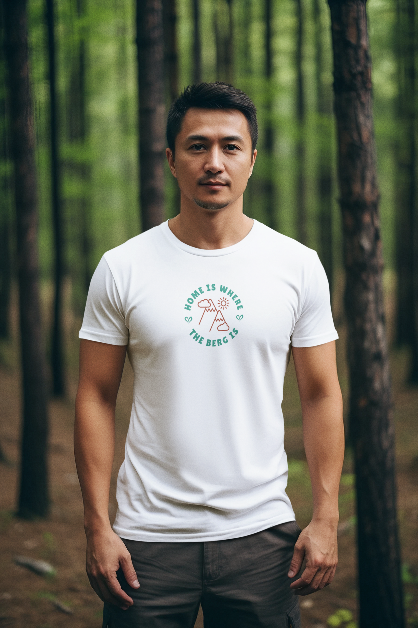 Home is - Männer Sport T-Shirt